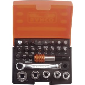   BAHCO 1/4" Bit és dugókulcs készlet 26 részes 2058/S26