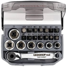   GEDORERED bit készlet 1/4" 6-13mm 23 részes R49005023 3300026
