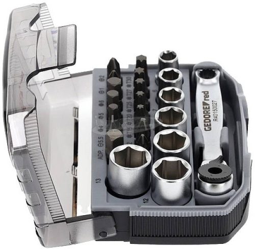 GEDORERED bit készlet 1/4" 6-13mm 23 részes R49005023 3300026