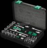 WERA 8100 SA 2 Zyklop dugókulcs készlet, 1/4" hajtás, metrikus, 42 részes 05003533001