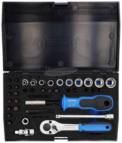 GEDORE dugókulcs készlet 1/4" 40 részes D TMU-10 1815660 