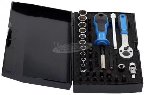 GEDORE dugókulcs készlet 1/4" 40 részes D TMU-10 1815660