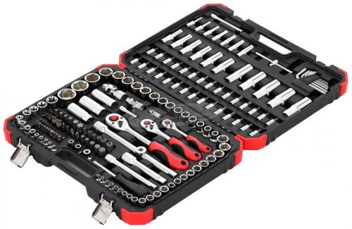 GEDORERED dugókulcs készlet 1/4"-3/8"-1/2" 172 részes R45603172 3300058
