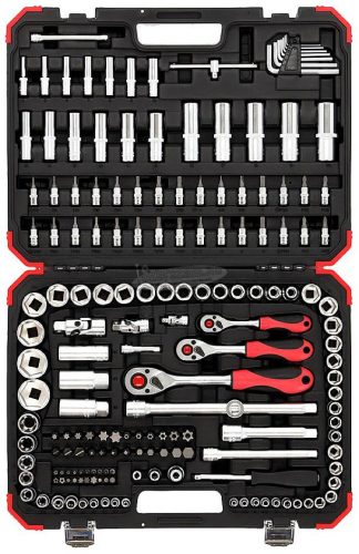 GEDORERED dugókulcs készlet 1/4"-3/8"-1/2" 172 részes R45603172 3300058