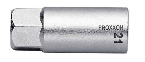 PROXXON INDUSTRIAL ipari gyújtógyertya behelyező, Dugókulcs 21mm kulcsmérttel 12,5mm (1/2”) hajtáshoz 23444