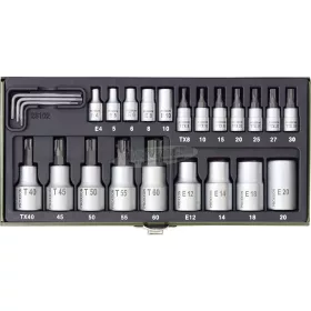   PROXXON INDUSTRIAL 23102 Speciális 23 részes Torx fejkészlet 23102