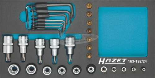 HAZET Torx dugókulcs készlet, 163-192/24 163-192/24