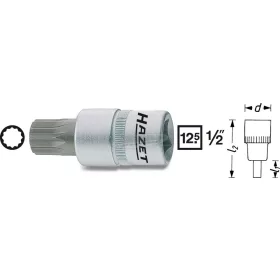   HAZET XZN RÁTŰZŐKULCS 1/2" TiN 990-X több változatban