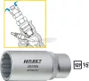 HAZET Dugókulcs befecskendező fúvókákhoz 12szög 1/2" 27mm 4555N