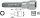 HAZET Torx rátűzőkulcs   1/2" T50 992LG-T50