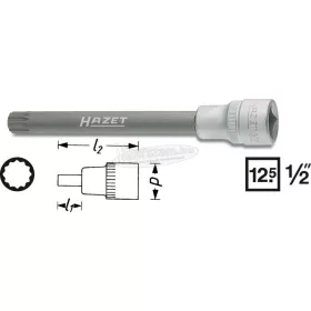 HAZET XZN rátűzőkulcs 1/2" M10 TIN 990SLG-10