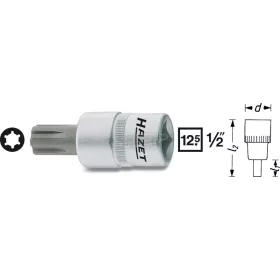   HAZET Ribe-CV rátűzőkulcs TiN 1/2" 991-X több változatban