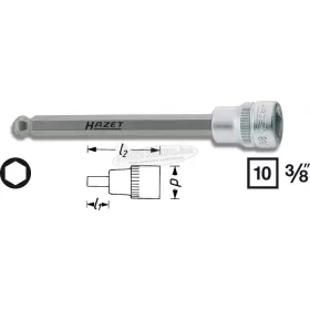  HAZET Belső hatlapú rátűzőkulcs (bit-dugókulcs) 3/8" 8801KK-X több változatban
