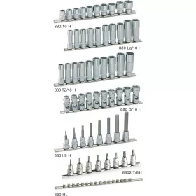   HAZET 6szög csuklós dugókulcs készlet 3/8" 10 részes 10-19mm 880G/10H