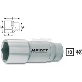   HAZET 6szög hosszú dugókulcs 3/8" 880LG-X több változatban