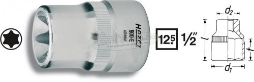 HAZET külső Torx Dugókulcs 1/2" E11 900-E11