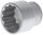 GEDORE dugókulcs 12szög 1/2" 32mm 6135760 