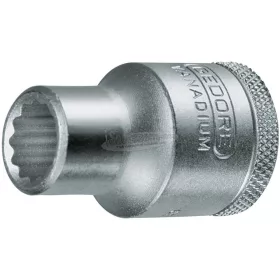 GEDORE Kézi dugókulcs 1/2" 12szög coll D 19 W