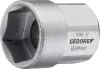GEDORE dugókulcs betét, 1/2" rövid 6szög 17mm 19 SK 17 2225913