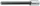 GEDORE imbusz rátűzőkulcs 3/8" hosszú, belső 6szög 5mm IN 30 L 5-95 1394347
