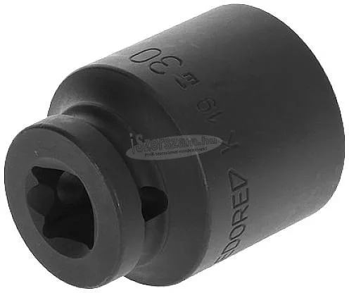 GEDORE gépi dugókulcs 1/2" 6szög, 30mm K 19 30 1560557