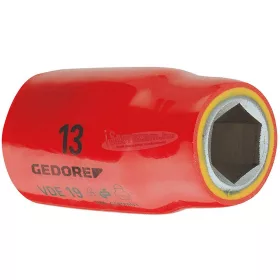   GEDORE szigetelt dugókulcs 1/2" 6szög több méretben 1000V VDE 19 XX