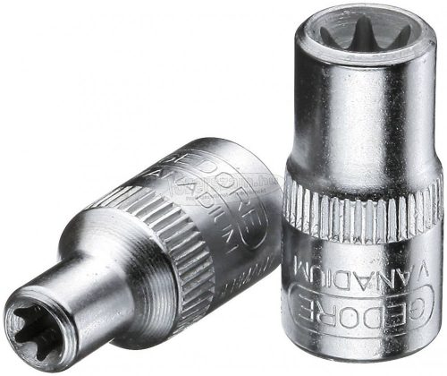 GEDORE dugókulcs 1/4" külső Torx E4x25mm TX 20 E4 6193880 