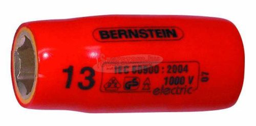 BERNSTEIN VDE dugókulcs fej 12mm (1/2"), 16-443 VDE 16-443 VDE