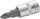 TOOLCRAFT Dugókulcs 6,3mm (1/4") kereszthornyú PZ1 bittel, 37mm 816056