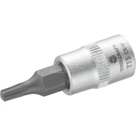   TOOLCRAFT Dugókulcs 6,3mm (1/4"), T-profillal T15, hossz: 37mm 816081