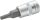 TOOLCRAFT Dugókulcs 6,3mm (1/4"), T-profillal T15, hossz: 37mm 816081