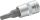 TOOLCRAFT Dugókulcs 6,3mm (1/4"), T-profillal T20, hossz: 37mm 816082
