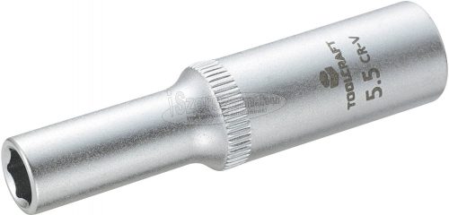 TOOLCRAFT Dugókulcs 6,3mm (1/4"), 5,5x50mm 816094