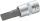 TOOLCRAFT Dugókulcs 6,3mm (1/4") 6,5mm-es egyenespengéjű bittel, 37mm 816065