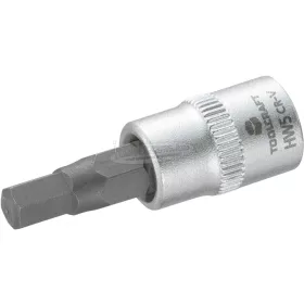  TOOLCRAFT Dugókulcs 6,3mm (1/4") 5mm-es belsőkulcsnyílású hatlapú bittel, 37mm 816070