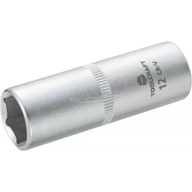 TOOLCRAFT Dugókulcs 6,3mm (1/4"), 12x50mm 816101