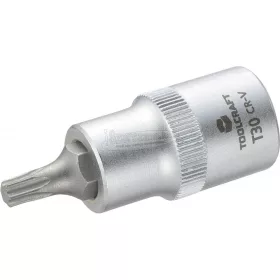   TOOLCRAFT Dugókulcs 12,5mm (1/2"), T-profillal T30, hossz: 55mm 816165