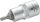 TOOLCRAFT Dugókulcs 12,5mm (1/2"), T-profillal T25, hossz: 55mm 816163