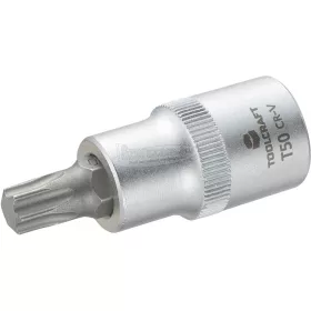   TOOLCRAFT Dugókulcs 12,5mm (1/2"), T-profillal T50, hossz: 55mm 816168