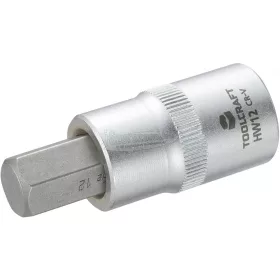   TOOLCRAFT Dugókulcs 12,5mm (1/2"), hatlapú bittel 12mm, hossz: 55mm 816160