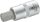 TOOLCRAFT Dugókulcs 12,5mm (1/2"), hatlapú bittel 12mm, hossz: 55mm 816160