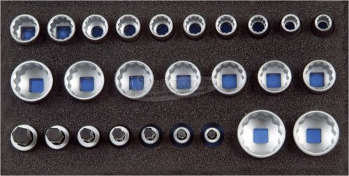 GEDORE dugókulcs készlet 1/2" UD profil, 1500 CT1-D 19 2308916