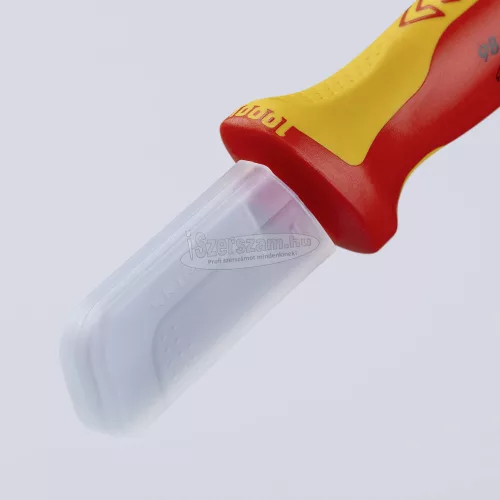 KNIPEX Kábelkés egyenes penge, 1000V VDE szigetelt 190mm 98 52