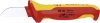 KNIPEX Kábelkés egyenes penge, 1000V VDE szigetelt 190mm 98 52