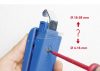 WEICON TOOLS Kábelkés, kábelcsupaszoló, blankoló 4/28mm 0,5/6mm²-ig Duo-Stripper No, 200 51000200-KD 51000200-KD