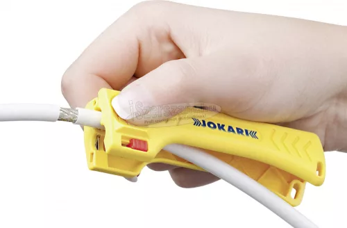JOKARI Kábel csupaszoló Alkalmas Koax kábel 4,8-7,5mm RG6, RG59/U, RG58 T30110 T30110
