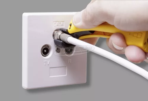 JOKARI Kábel csupaszoló Alkalmas Koax kábel 4,8-7,5mm RG6, RG59/U, RG58 T30110 T30110