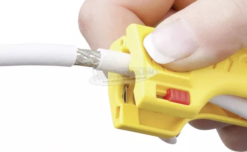 JOKARI Kábel csupaszoló Alkalmas Koax kábel 4,8-7,5mm RG6, RG59/U, RG58 T30110 T30110