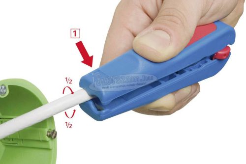 WEICON TOOLS Koax kábel csupaszoló, blankoló 4,8/7,5mm Combi-Coax No,3 52000003-KD