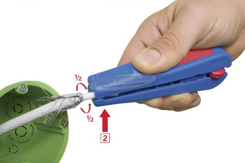 WEICON TOOLS Koax kábel csupaszoló, blankoló 4,8/7,5mm Combi-Coax No,3 52000003-KD